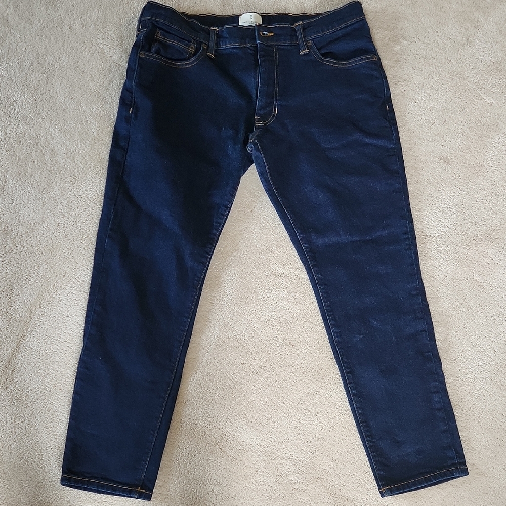 Men's Deep Blue Skinny Jeans